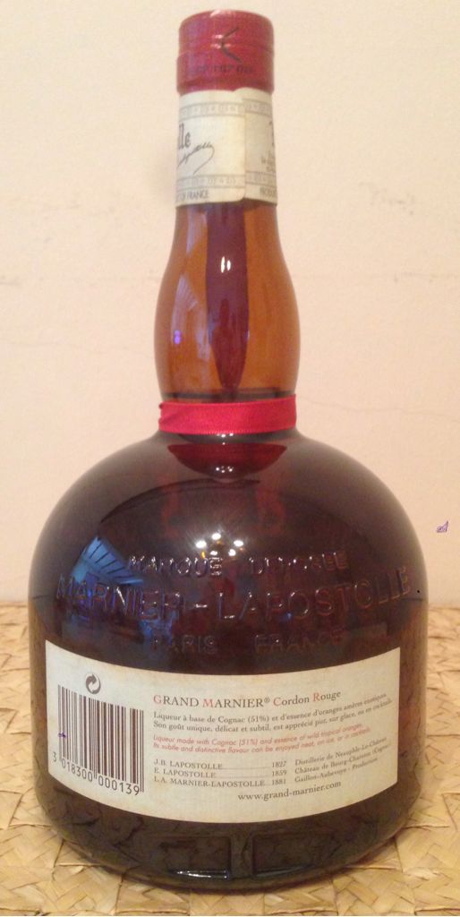 Grand Marnier - Societe Des Produits Marnier Lapostolle (1 L) alcohol collectible [Barcode 3018300000139] - Main Image 2