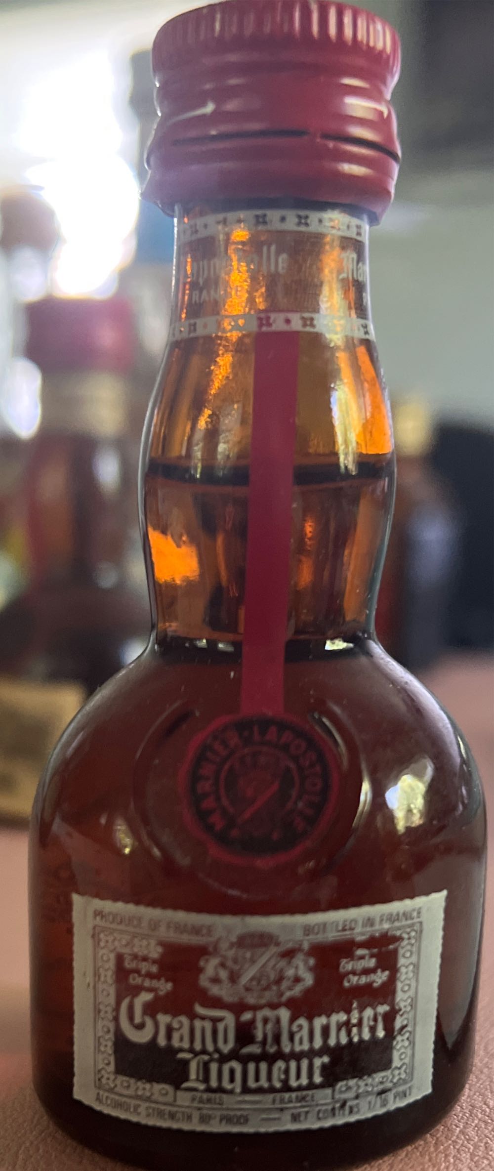 Grand Marnier - Marnier Lapostolle (50 mL) alcohol collectible [Barcode 3018300010701] - Main Image 3