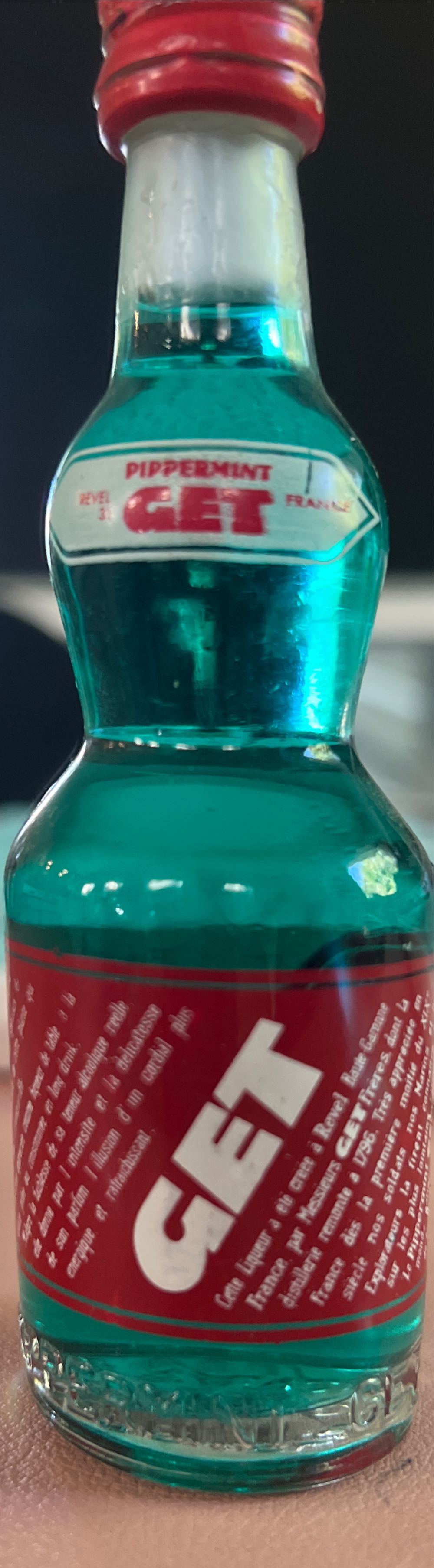 GET 27 PRODUZIONE BACARDI MARTINI LIQUORE PEPPERMINT MENTA COCKTAIL 70 cl 21GRAD - BMP (700 mL) alcohol collectible [Barcode 3020881641106] - Main Image 2