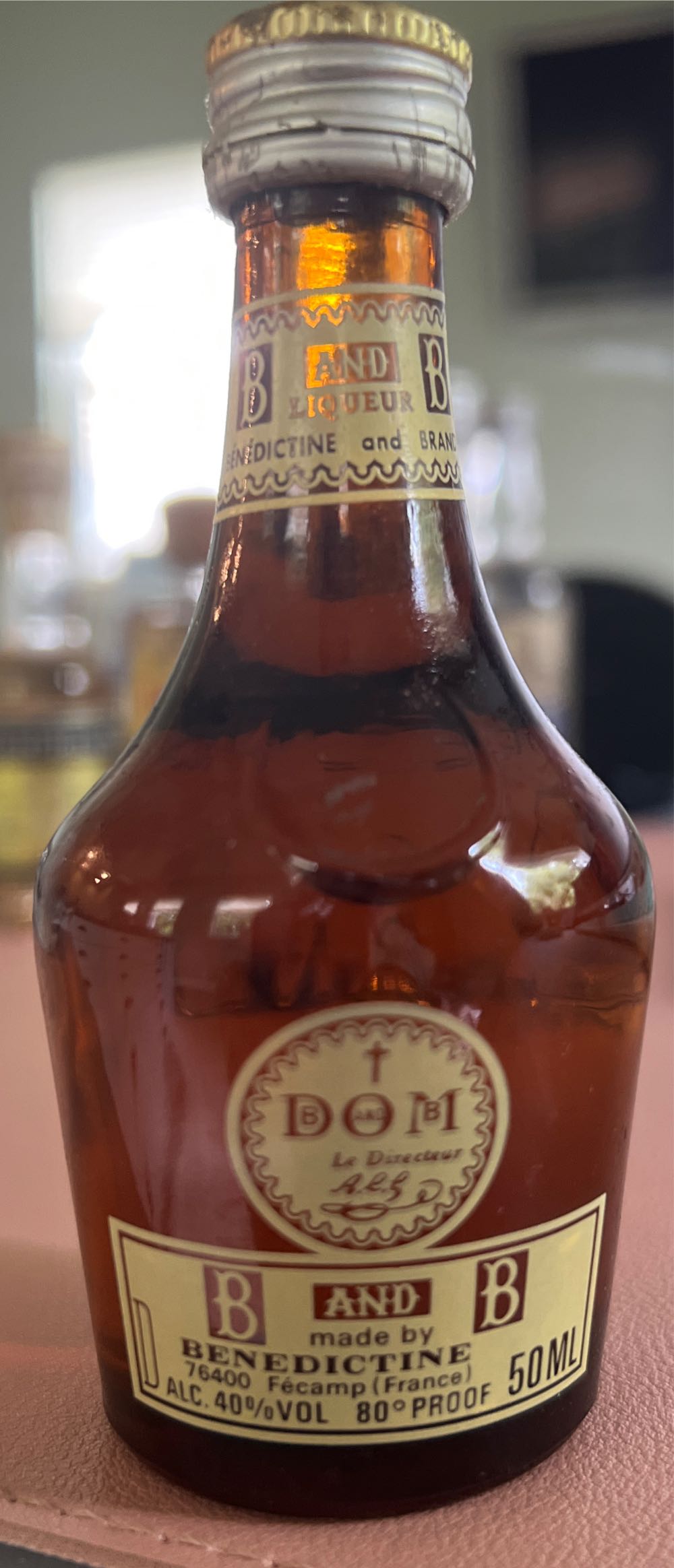 DOM Benedictine - Benedictine (50 mL) alcohol collectible [Barcode 3035551411002] - Main Image 3
