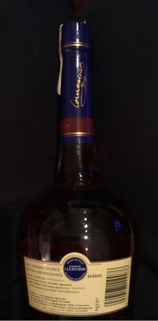Courvoisier Cognac V.S. - Courvoisier 16200 (700 mL) alcohol collectible [Barcode 3049197110076] - Main Image 2