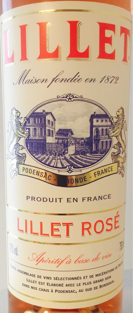 Lillet Rose 750ml 17% Vol. - Lillet Fréres (750 mL) alcohol collectible [Barcode 3057230000277] - Main Image 2