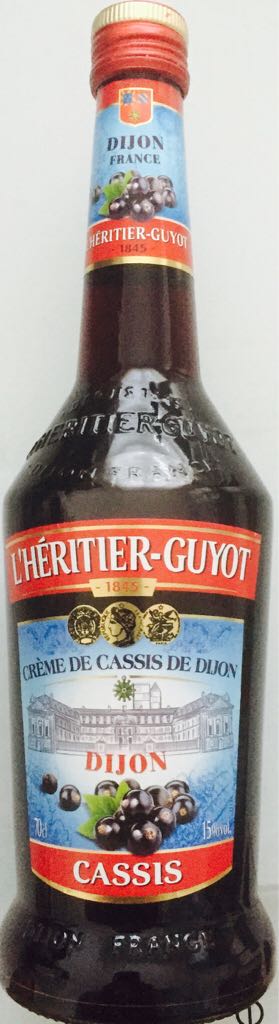 Crème de cassis l’Héritier-Guyot - L’Héritier-Guyot (700 mL) alcohol collectible [Barcode 3104760003855] - Main Image 2