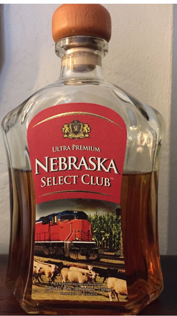 Nebraska Select Club - Ultra Premium alcohol collectible [Barcode 009016018771] - Main Image 1