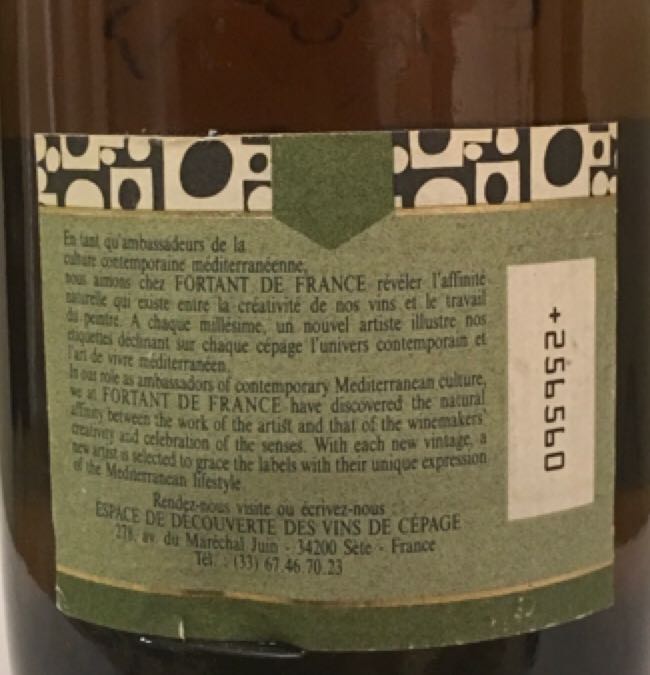 Fortant De France  - France (750 mL) alcohol collectible [Barcode 3170879800012] - Main Image 2