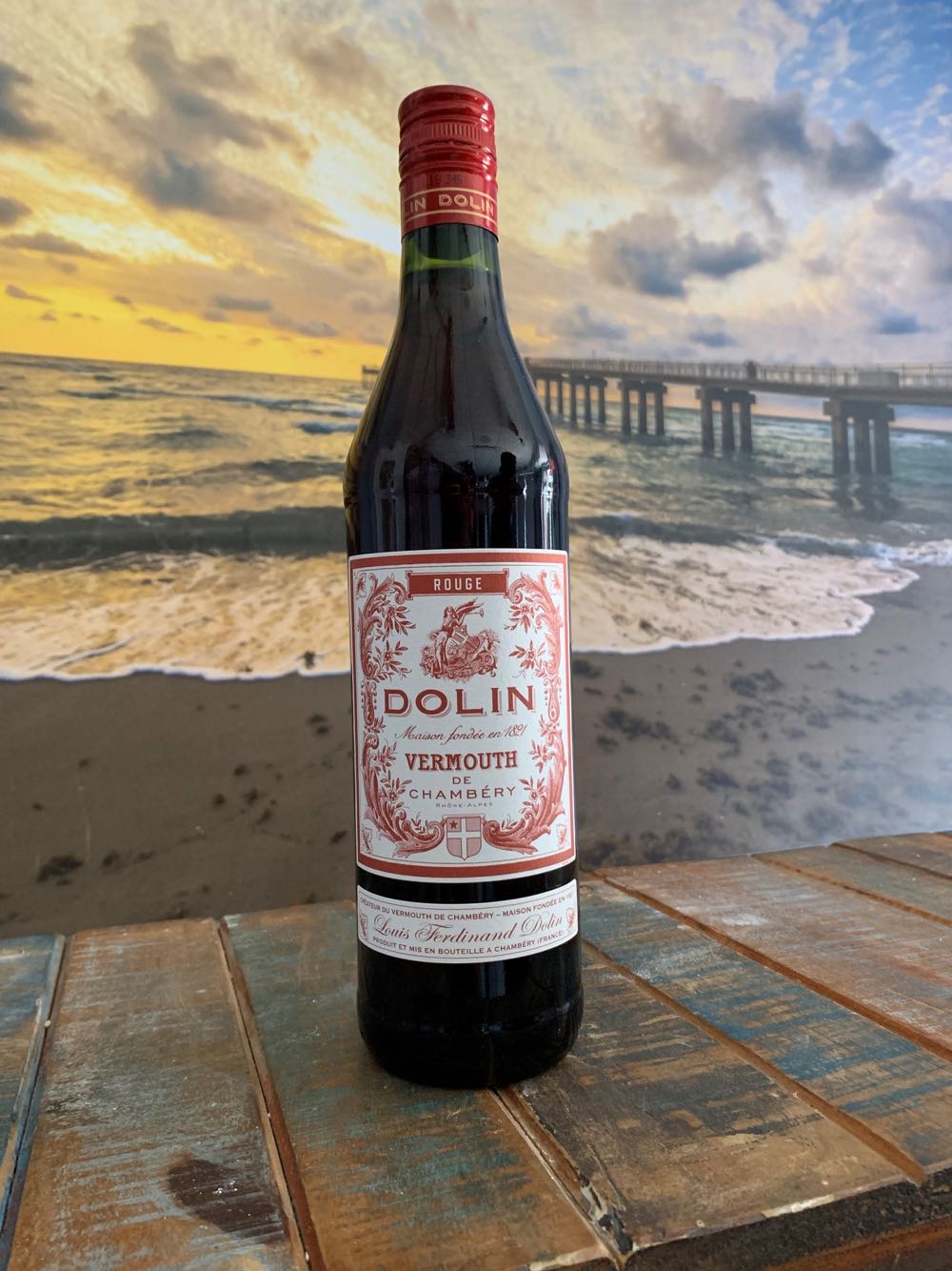 Dolin Vermouth Rouge - Maison Dolin & CIE, Chambery, France (750 mL) alcohol collectible [Barcode 3274510003814] - Main Image 2