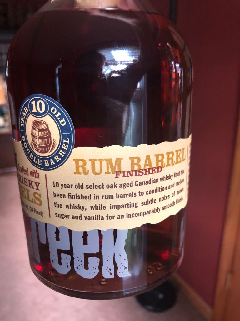 Pike Creek 10 Year Old (Rum Barrel) - Pike creek (750 mL) alcohol collectible [Barcode 048415520621] - Main Image 2