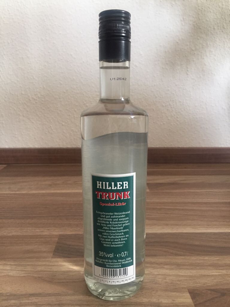 Hiller Trunk - Chr. Meyer OHG (700 mL) alcohol collectible [Barcode 4000999131729] - Main Image 2