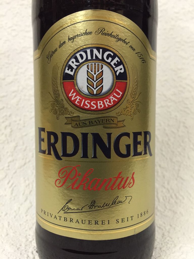 Erdinger Pikantus - Privatbrauerei Erdinger Weißbräu (500 mL) alcohol collectible [Barcode 4002103000044] - Main Image 2