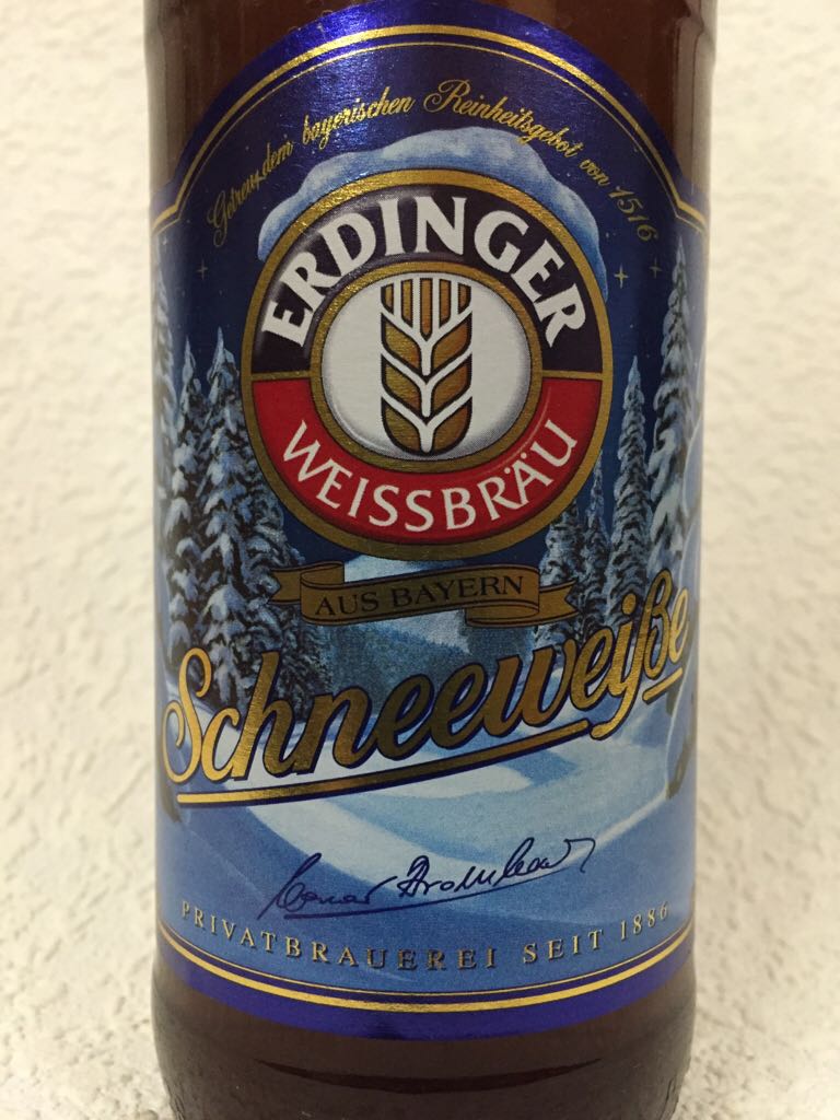 Erdinger - Schneeweiße  - Privatbrauerei Erdinger Weißbräu (500 mL) alcohol collectible [Barcode 4002103000204] - Main Image 2