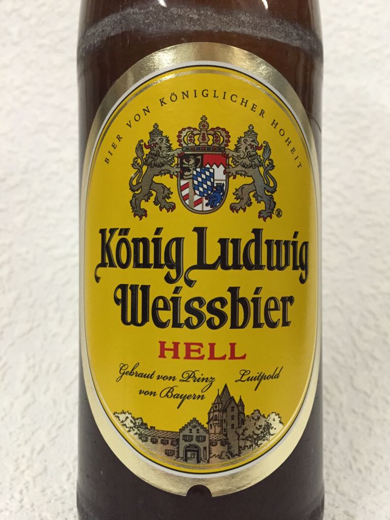 König Ludwig Weissbier Hell - König Ludwig Schlossbrauerei Kaltenberg (500 mL) alcohol collectible [Barcode 4003304142205] - Main Image 2