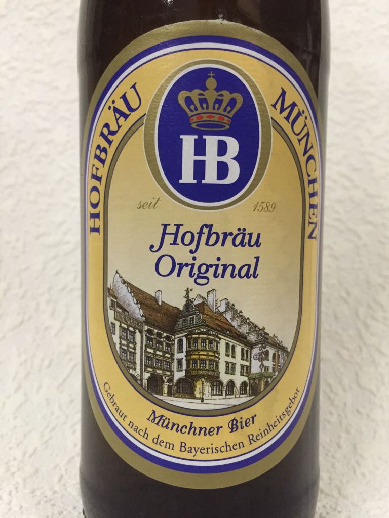 Hofbräu München - Hofbräu Original  - Staatliches Hofbräuhaus in München (500 mL) alcohol collectible [Barcode 4005686001156] - Main Image 2