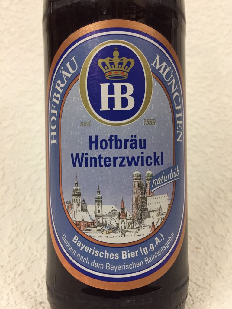 Hofbräu - Winterzwickl - Staatliches Hofbräuhaus in München (500 mL) alcohol collectible [Barcode 4005686003068] - Main Image 2