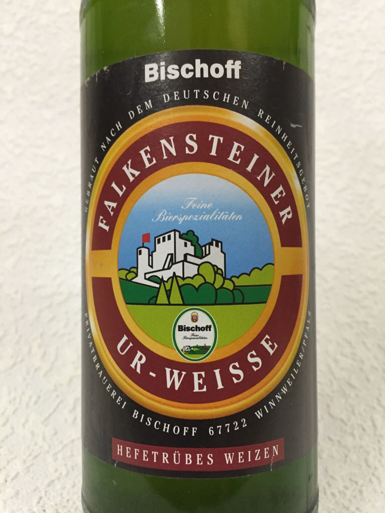 Bischoff - Falkensteiner Ur-Weisse - Privatbrauerei Bischoff, Winnweiler (500 mL) alcohol collectible [Barcode 4005868046609] - Main Image 2