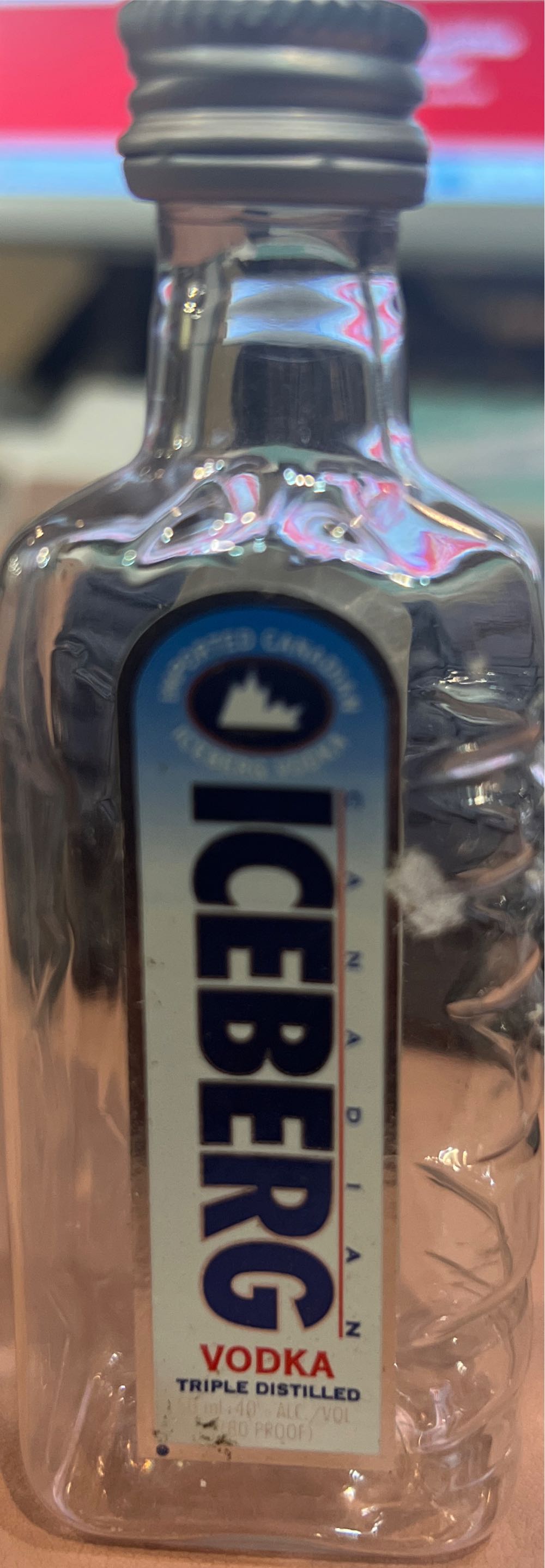 Iceberg vodka 700ml 40% Canada - Canadian Iceberg Vodka Corp. (700mL) alcohol collectible [Barcode 4008005240212] - Main Image 3