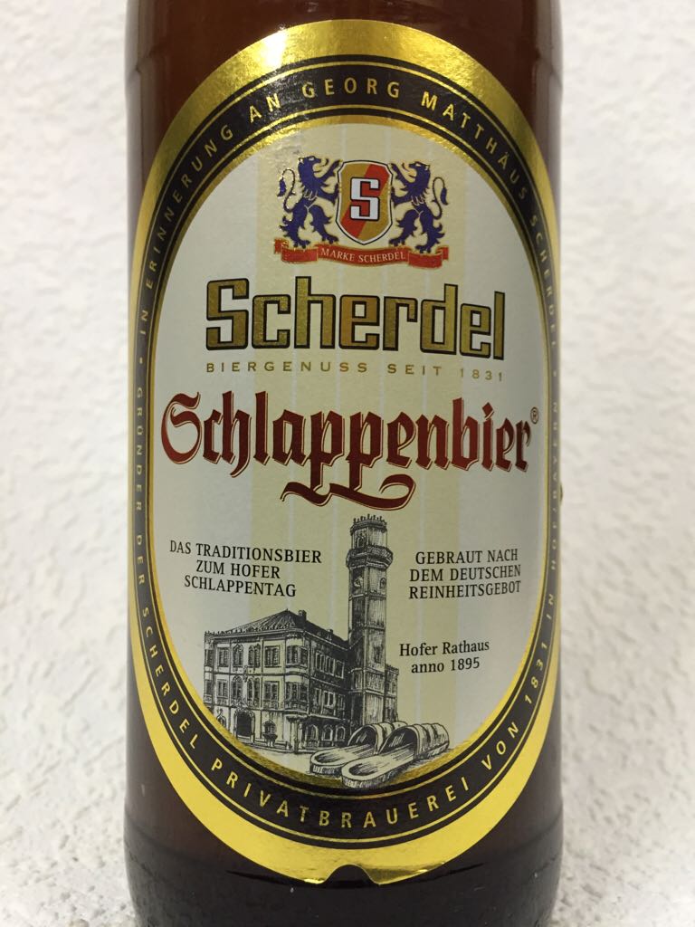 Scherdel Schlappenbier - Scherdel, 95028 Hof (500 mL) alcohol collectible [Barcode 4010075222852] - Main Image 2