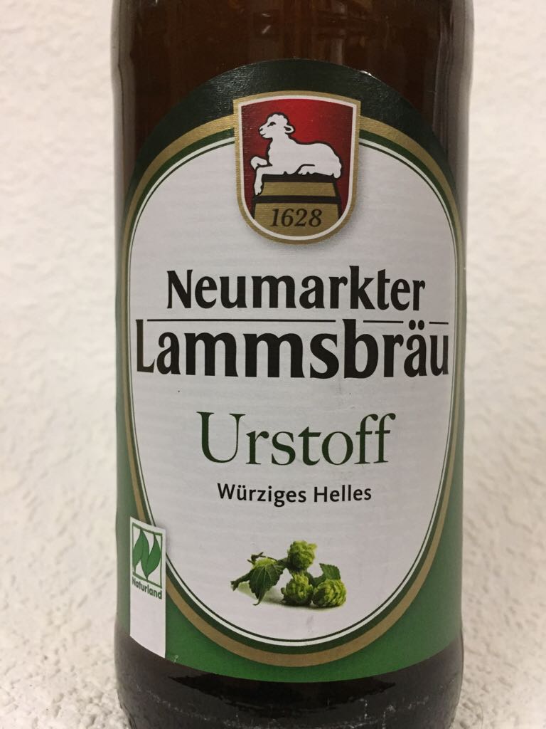 Neumarkter Lammsbräu - Urstoff  - Neumarkter Lammsbräu (500 mL) alcohol collectible [Barcode 4012852001100] - Main Image 2