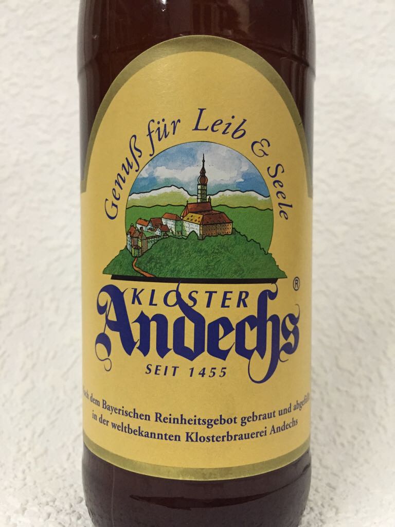 Andechs - Weissbier Hell - Klosterbrauerei Andechs (500 mL) alcohol collectible [Barcode 4013024001317] - Main Image 2