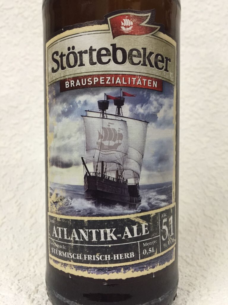 Störtebeker - Atlantik-Ale - Störtebeker Braumanufaktur, Stralsund (500 mL) alcohol collectible [Barcode 4014807204840] - Main Image 2