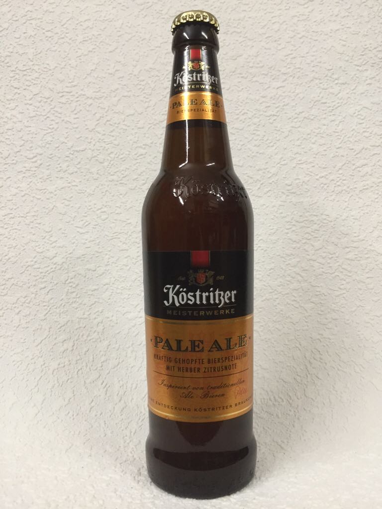 Köstritzer - Pale Ale - Köstritzer Schwarzbierbrauerei, Bad Köstritz (500 mL) alcohol collectible [Barcode 4014964015006] - Main Image 1