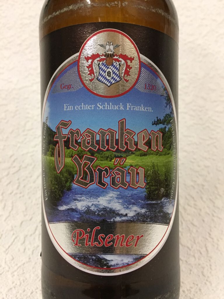 Frankenbräu - Pilsener  - Franken Bräu Mitwitz (500 mL) alcohol collectible [Barcode 4016023011004] - Main Image 2