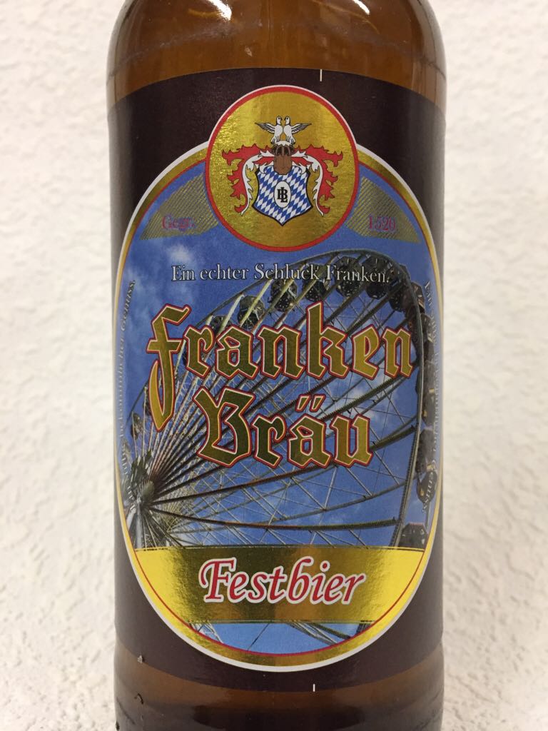 Frankenbräu - Festbier  - Franken Bräu Mitwitz (500 mL) alcohol collectible [Barcode 4016023011271] - Main Image 2