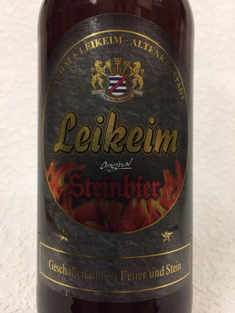 Leikeim - Steinbier - Brauhaus Leikeim, Altenkunstadt (500 mL) alcohol collectible [Barcode 4016762219051] - Main Image 2