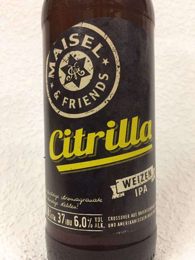 Maisel & Friends - Citrilla - Brauerei Gebr. Maisel, Bayreuth (330 mL) alcohol collectible [Barcode 40173603] - Main Image 2