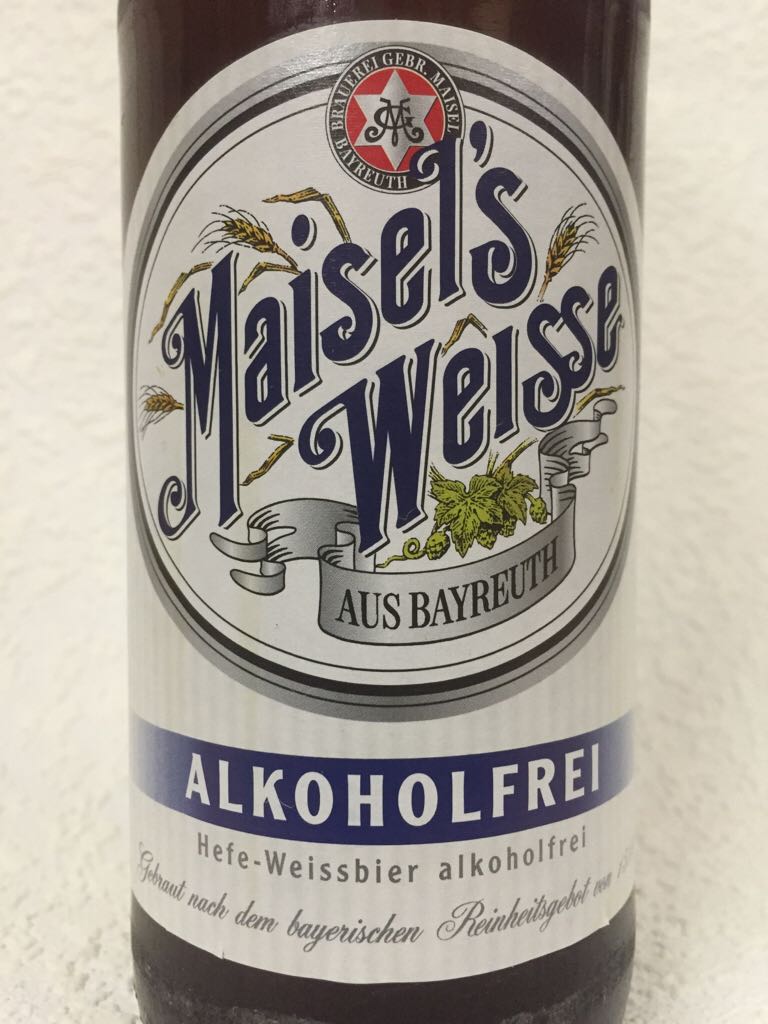 Maisel’s Weisse - Alkoholfrei - Brauerei Gebr. Maisel, Bayreuth (500 mL) alcohol collectible [Barcode 40173832] - Main Image 2