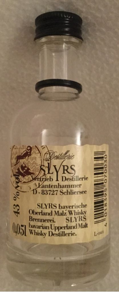 Slyrs  - Slyrs (50 mL) alcohol collectible [Barcode 4018395070030] - Main Image 2