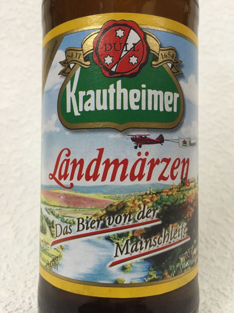 Krautheimer Landmärzen - Privatbrauerei Friedrich Düll, Volkach (500 mL) alcohol collectible [Barcode 4021204002351] - Main Image 2