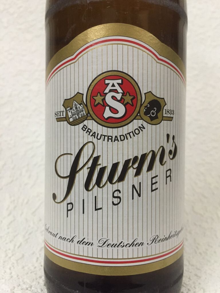 Sturm’s Pilsner - Coburger Biervertrieb GmbH (Reichelbräu) (500 mL) alcohol collectible [Barcode 4021683531212] - Main Image 2