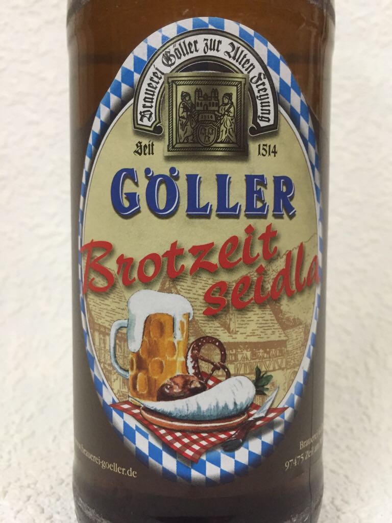 Göller - Brotzeitseidla  - Brauerei Göller, Zeil am Main (500 mL) alcohol collectible [Barcode 4025779371508] - Main Image 2