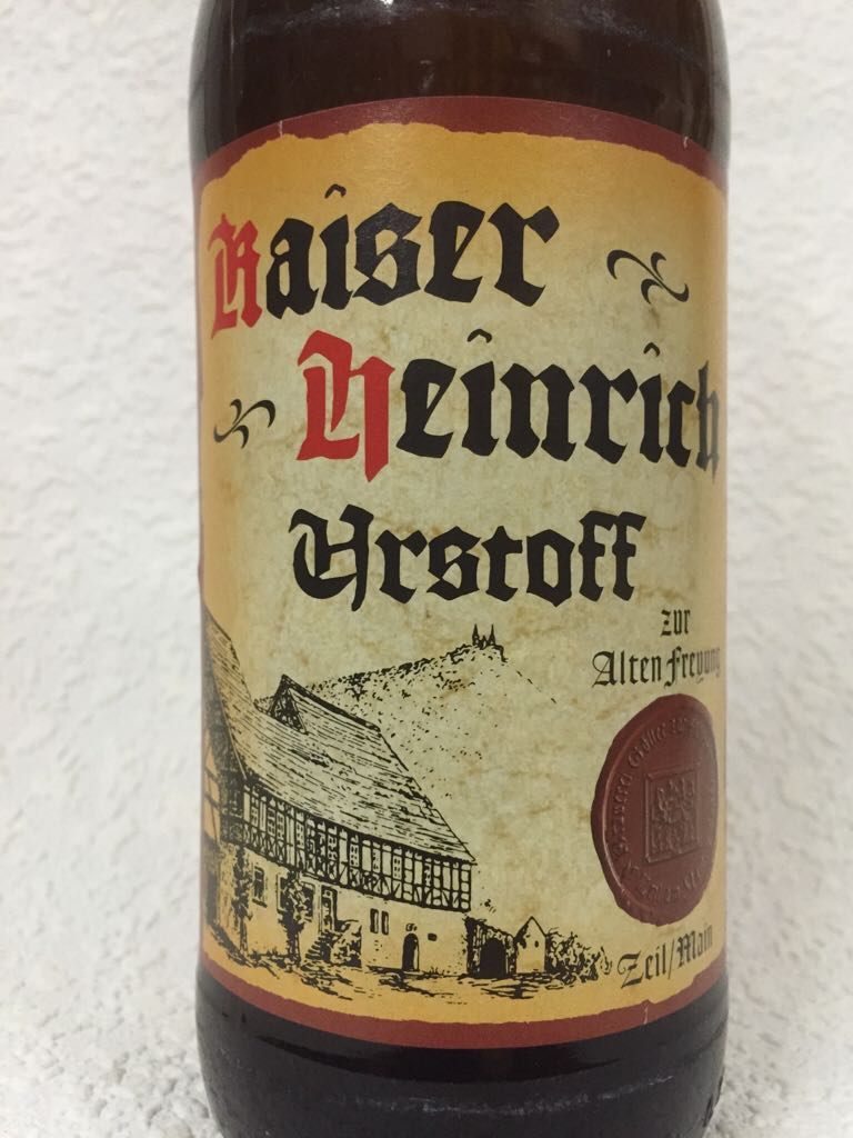 Kaiser Heinrich Urstoff - Brauerei Göller, Zeil am Main (500 mL) alcohol collectible [Barcode 4025779501509] - Main Image 2