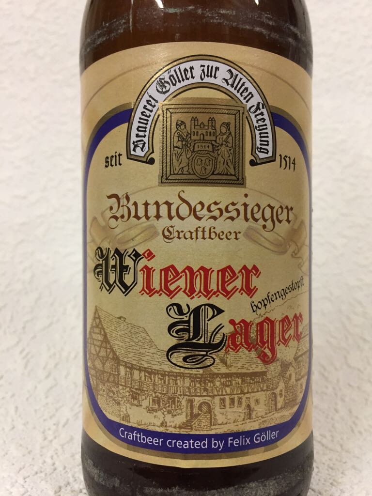 Göller - Wiener Lager - Brauerei Göller, Zeil am Main (500 mL) alcohol collectible [Barcode 4025779551504] - Main Image 2