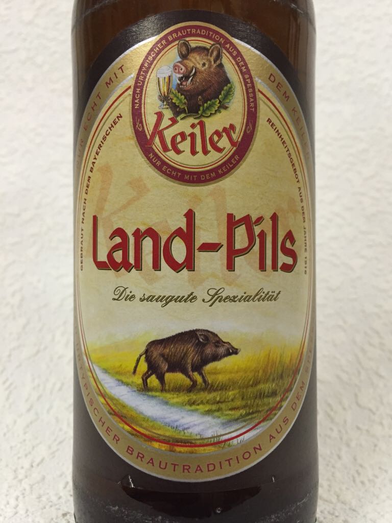 Keiler - Land-Pils - Keiler-Bier, Lohr am Main (500 mL) alcohol collectible [Barcode 4047900009500] - Main Image 2