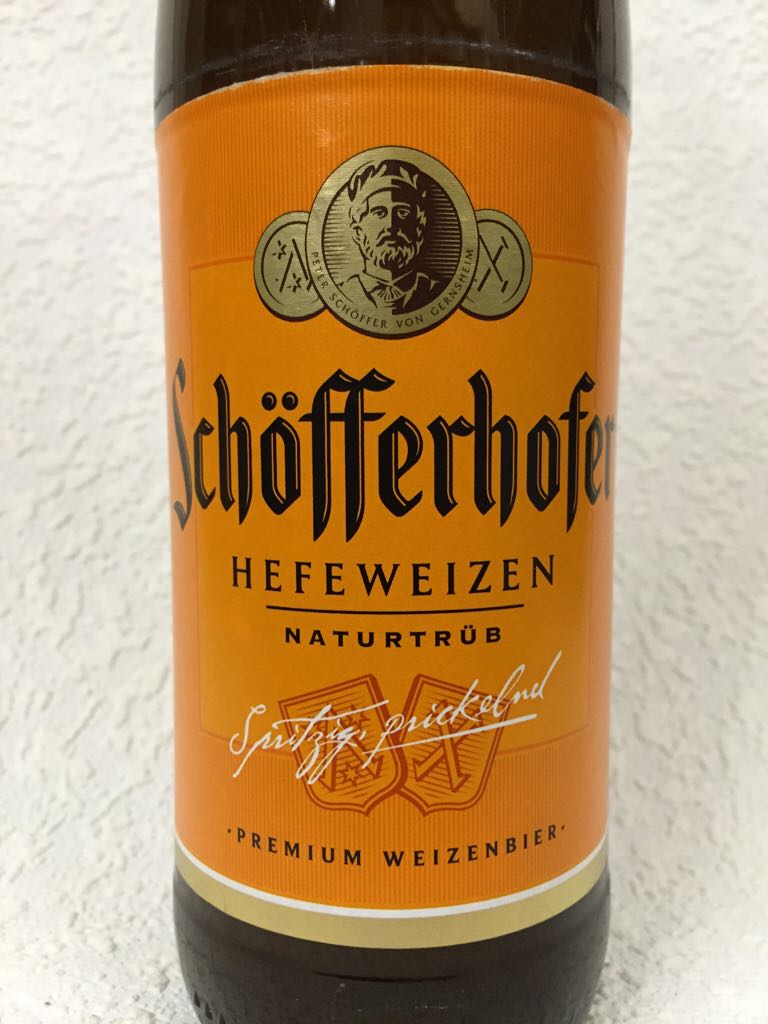 Schöfferhofer - Hefeweizen - Schöfferhofer Weizenbier GmbH, Frankfurt (500 mL) alcohol collectible [Barcode 4053400001159] - Main Image 2