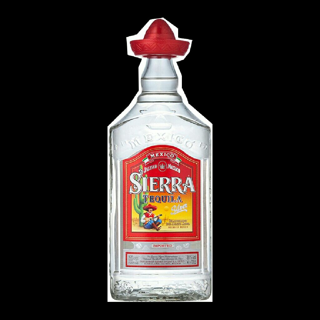 Sierra Silver Tequila 700ml - Sierra Unidas S.A. (500mL) alcohol collectible [Barcode 4062400115483] - Main Image 2