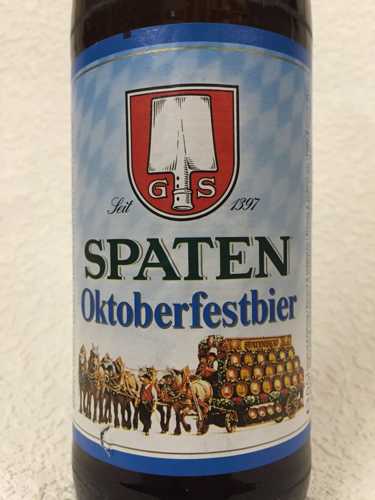 Spaten - Oktoberfestbier  - Spaten-Franziskaner-Bräu (500 mL) alcohol collectible [Barcode 4072700001089] - Main Image 2