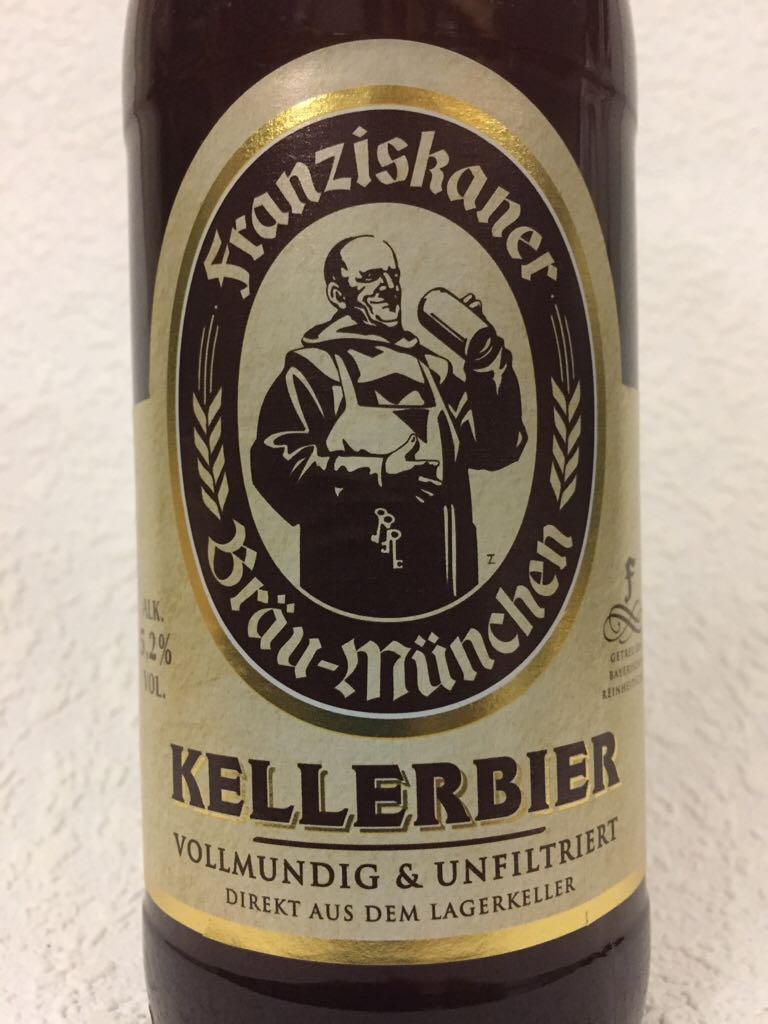 Franziskaner - Kellerbier  - Spaten-Franziskaner-Bräu (500 mL) alcohol collectible [Barcode 4072700002703] - Main Image 2
