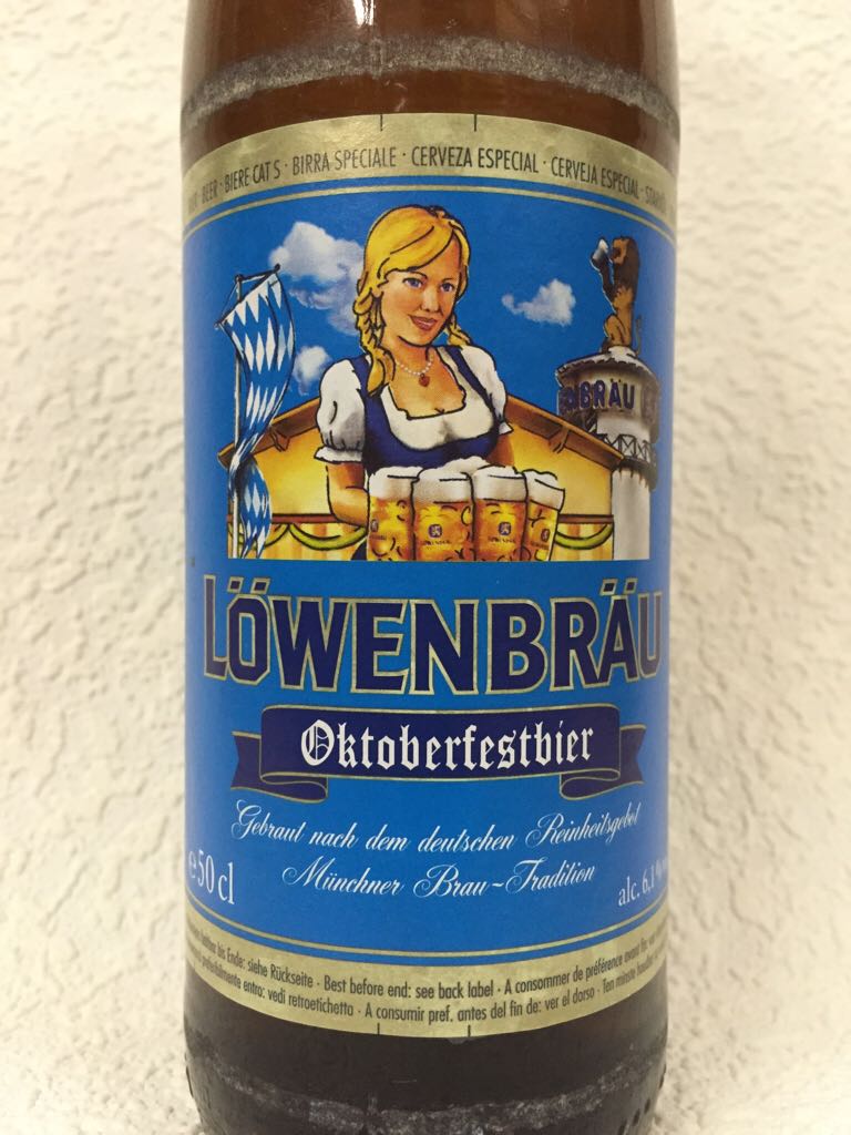 Löwenbräu - Oktoberfestbier - Löwenbräu, München (500 mL) alcohol collectible [Barcode 4078600015973] - Main Image 2