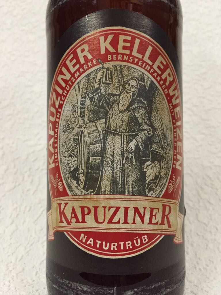 Kapuziner Kellerweizen - Kulmbacher Brauerei AG (500 mL) alcohol collectible [Barcode 4082100010901] - Main Image 2