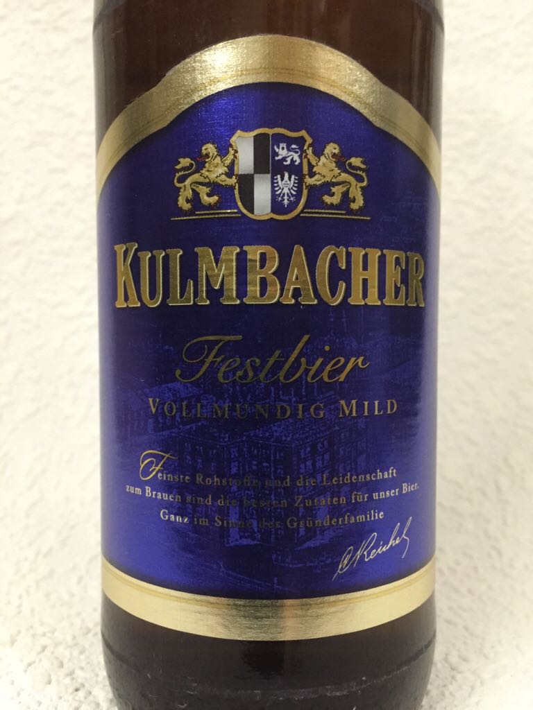 Kulmbacher - Festbier - Kulmbacher Brauerei AG (500 mL) alcohol collectible [Barcode 41016992] - Main Image 2