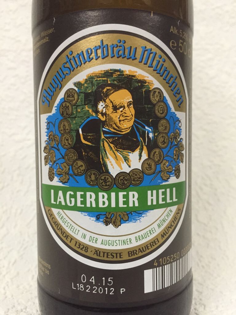 Augustiner Helles - Augustiner Brauerei, München (500 mL) alcohol collectible [Barcode 4105250022003] - Main Image 2