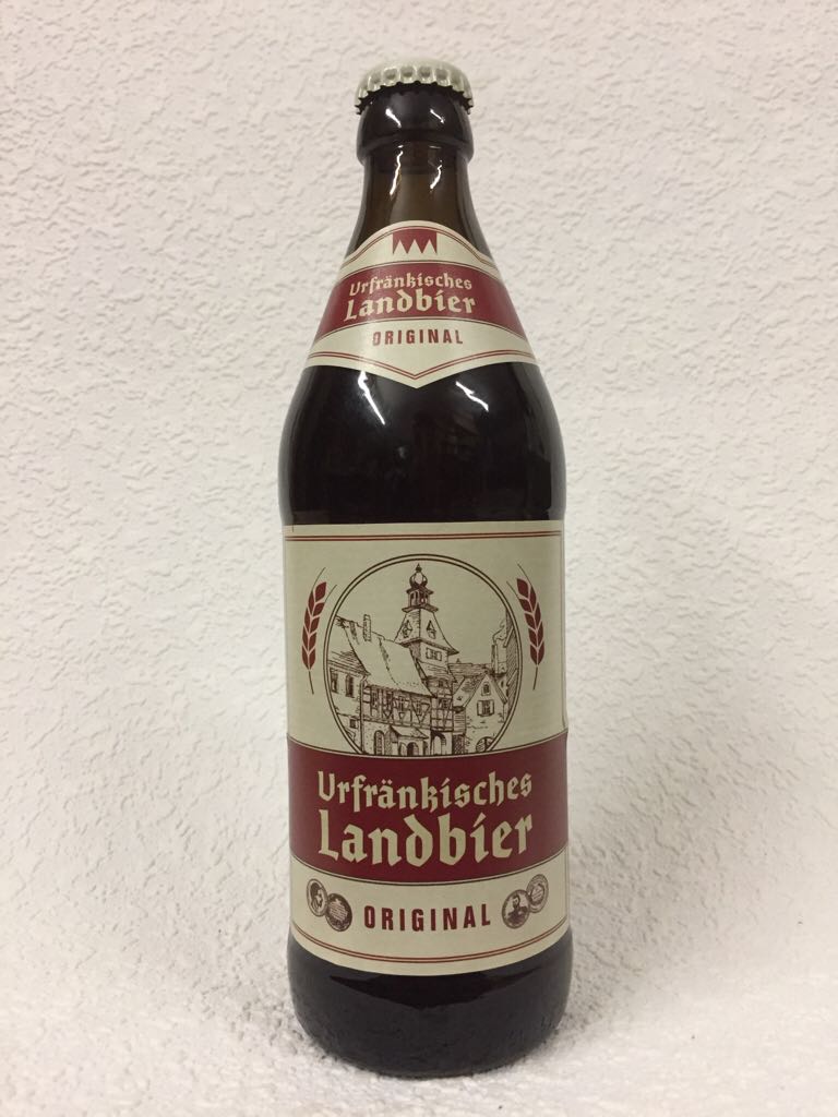 Urfränkisches Landbier - Brauerei Kesselring, Marktsteft (500 mL) alcohol collectible [Barcode 42007227] - Main Image 1