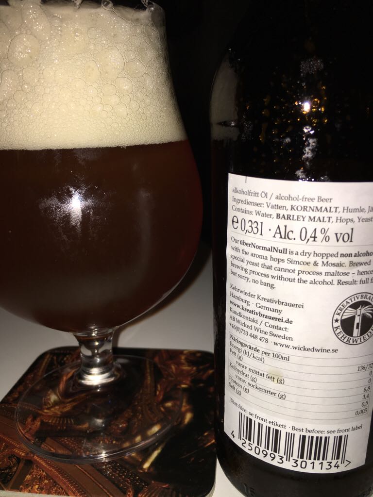 Ü.NN Ipa Alkoholfrei - Kehrwieder Kreativbrauerei (330 mL) alcohol collectible [Barcode 4250993301134] - Main Image 2