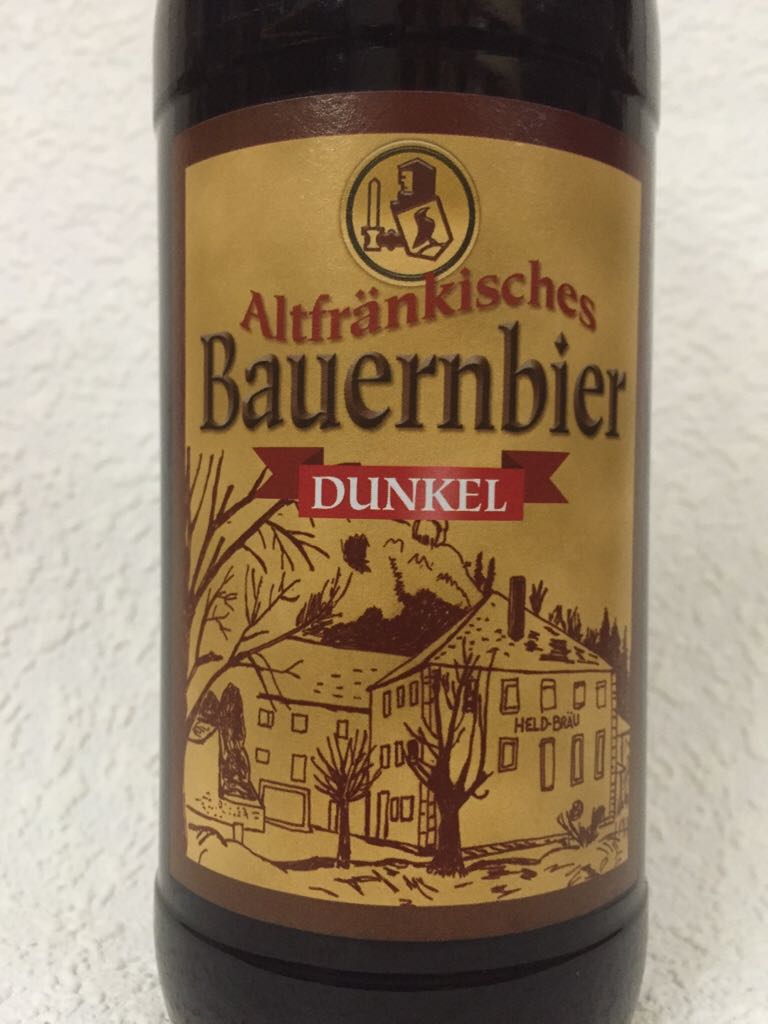 Held-Bräu - Altfränkisches Bauernbier Dunkel - Held Bräu, private Kleinbrauerei Oberailsfeld (500 mL) alcohol collectible [Barcode 4260407160028] - Main Image 2