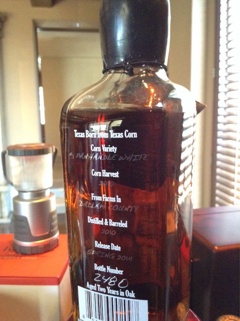 Garrison Brothers Small Batch - Garrison Brothers (750mL) alcohol collectible [Barcode 4271170008097] - Main Image 2