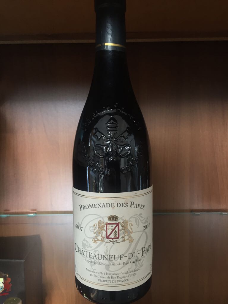 Chateauneuf-Du-Pape - Jonquieres (700 mL) alcohol collectible [Barcode 4311605474964] - Main Image 1