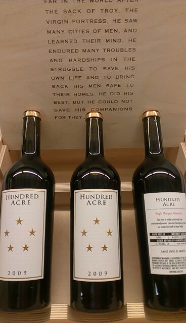 Hundred Acre 2009 - Napa Valley (750 mL) alcohol collectible [Barcode 456600017892] - Main Image 2